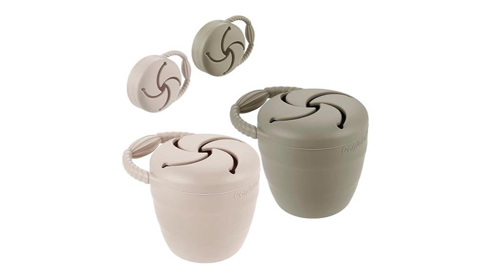 collapsible panda ear cups