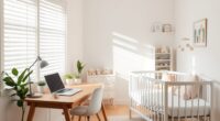combining work and nursery