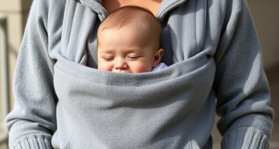 comfortable baby carrier hoodies