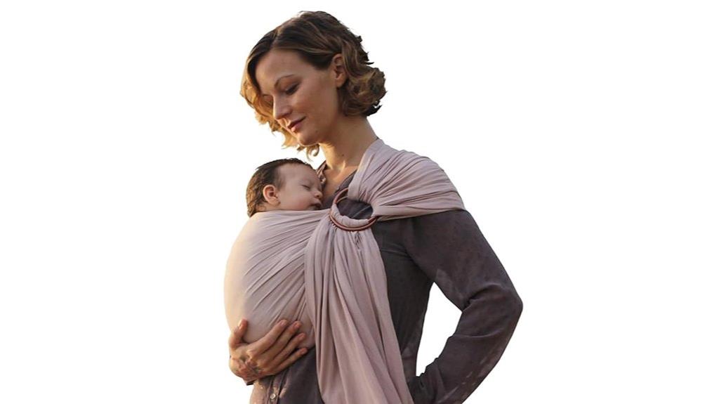 comfortable baby sling carrier