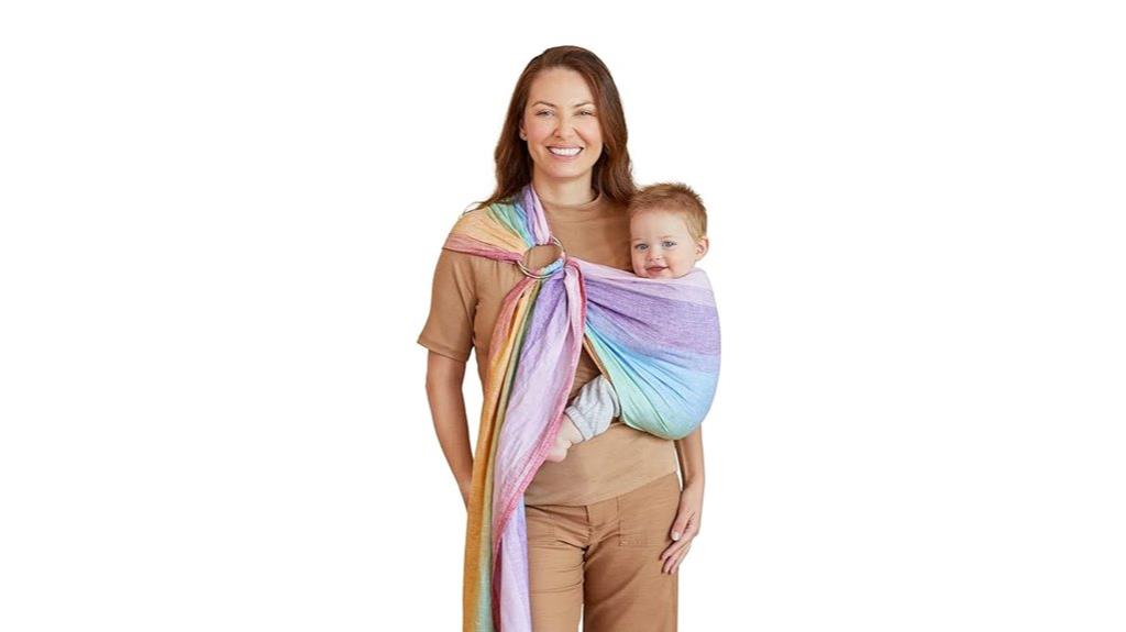 comfortable babywearing wrap