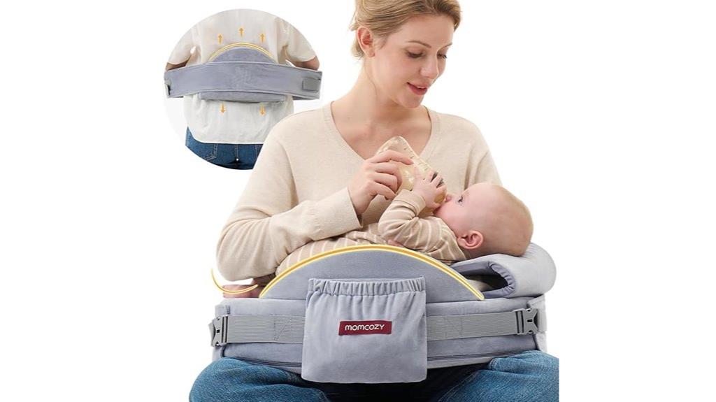 comfortable breastfeeding support