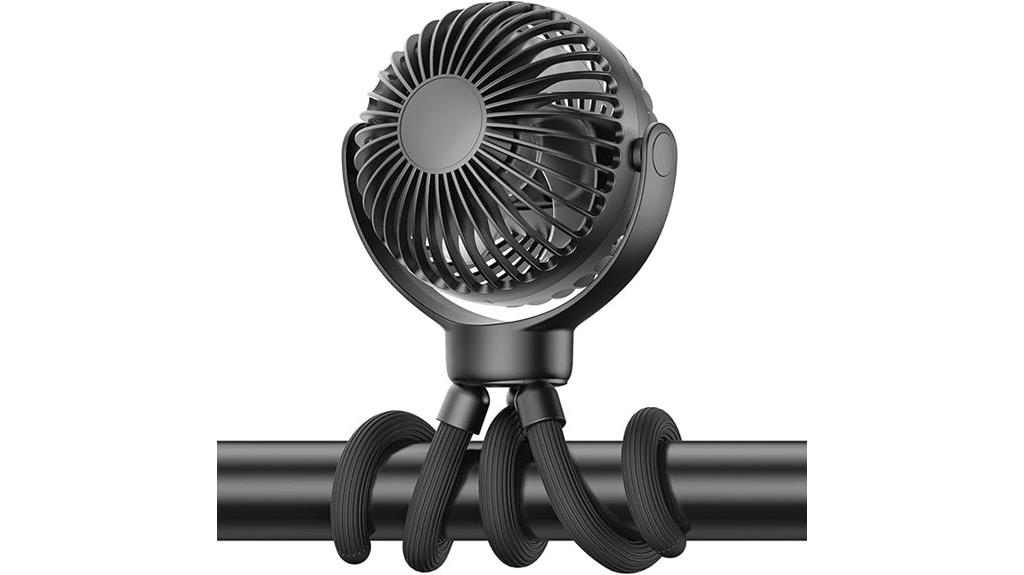 compact rechargeable cooling fan