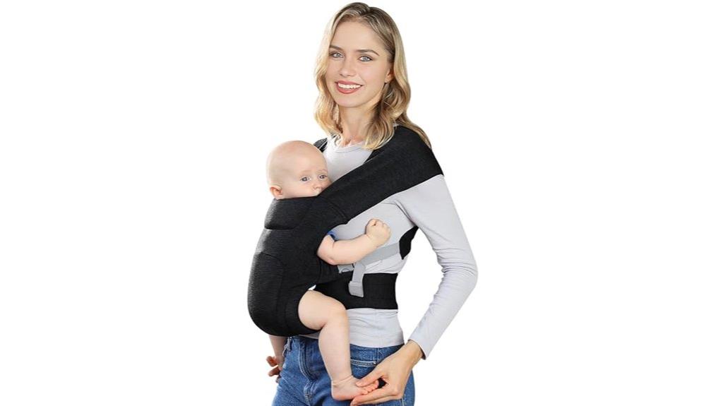 cozy ergonomic grey carrier