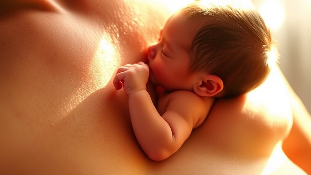 create a calming bonding environment