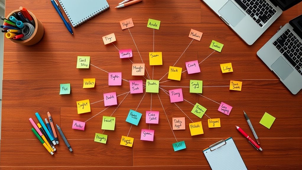 create a support network map