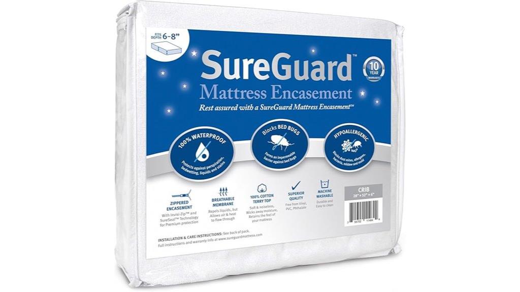 crib waterproof mattress cover