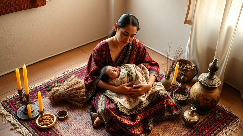 cultural postpartum recovery rituals