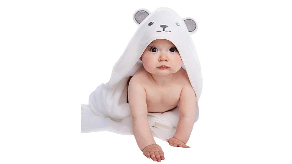 cute baby panda towel