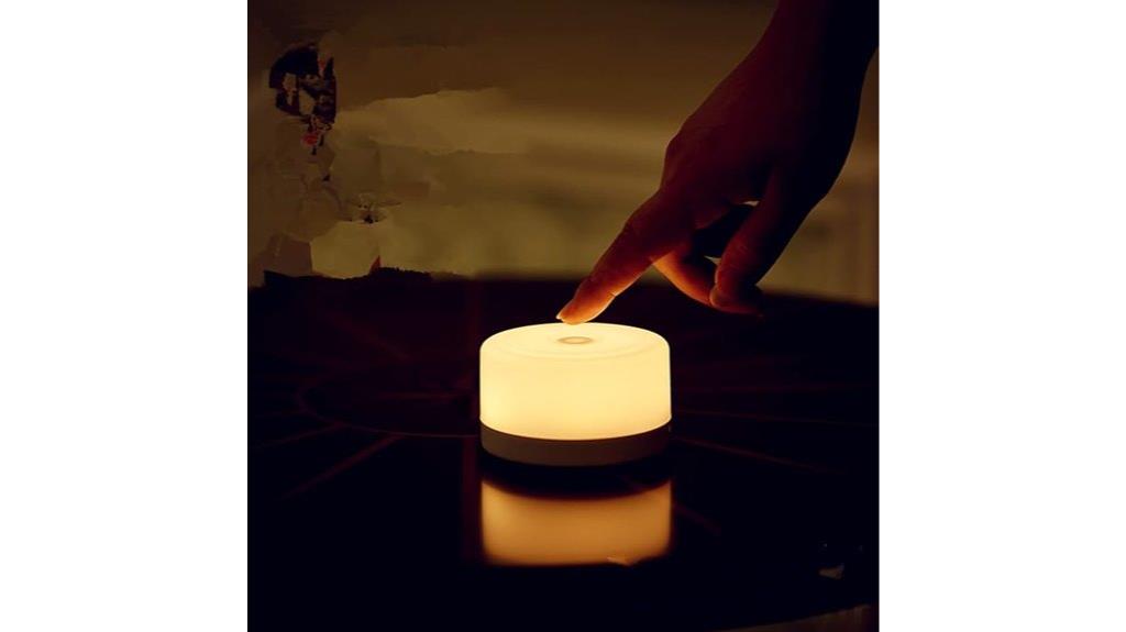 dimmable touch nightlight