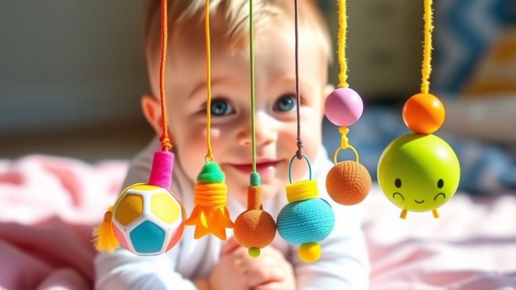 diy colorful eye tracking toys