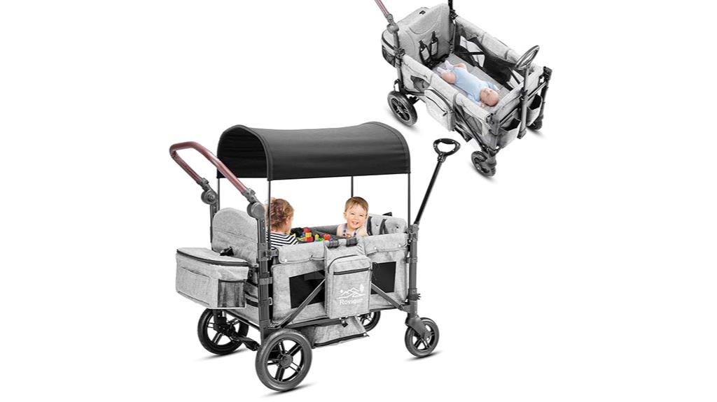 double kid wagon stroller