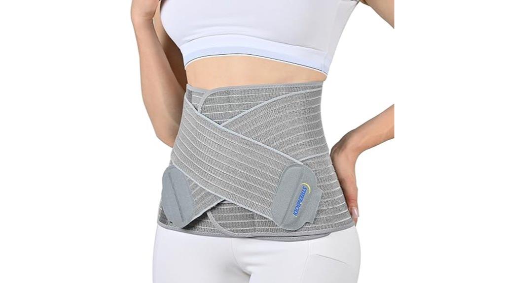 dual purpose postpartum support belt