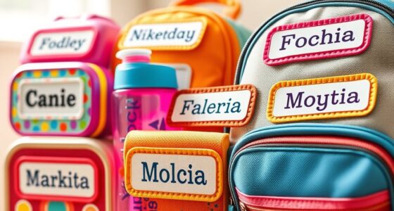durable waterproof child labels