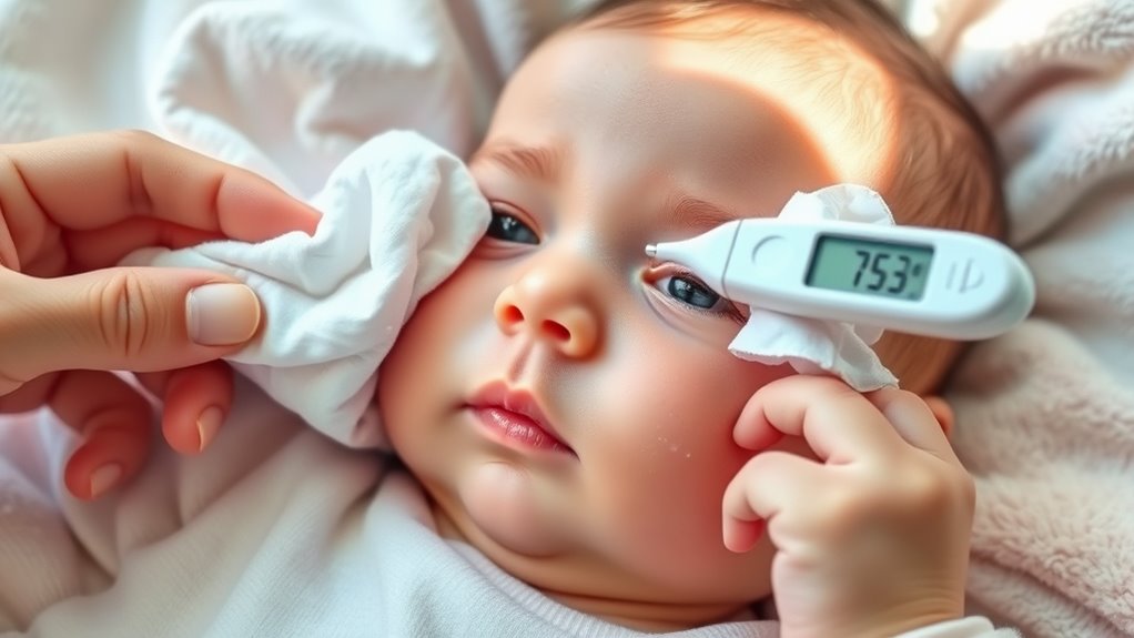 early cold symptoms in babies