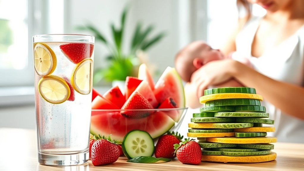 eat water rich foods daily