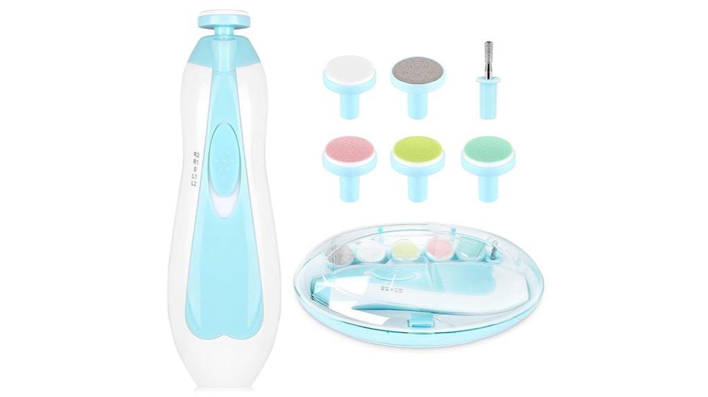 electric baby nail grooming kit