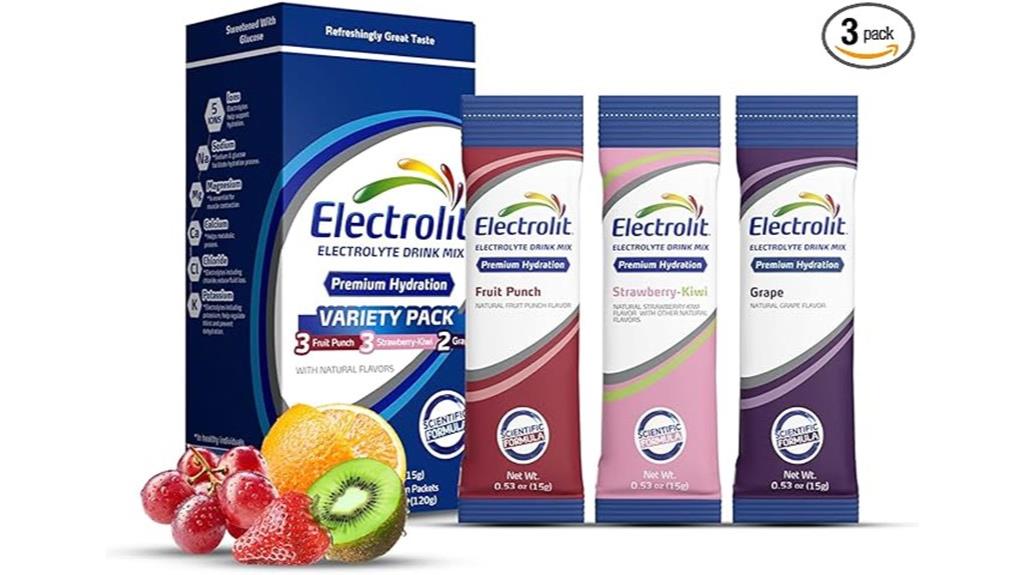 electrolyte powder packets