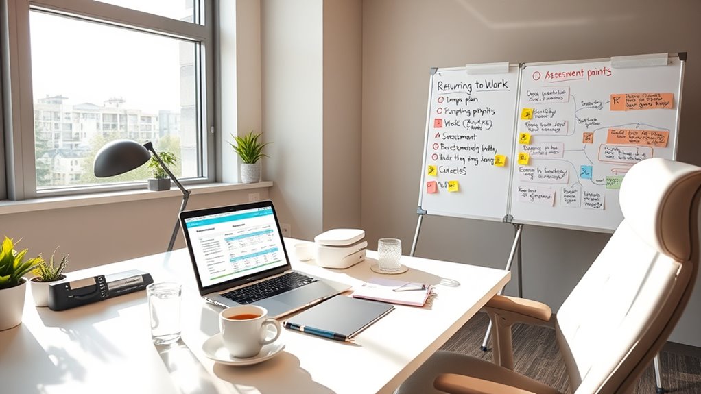 evaluate work environment resources