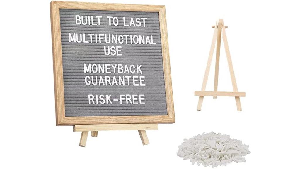 felt letter board set