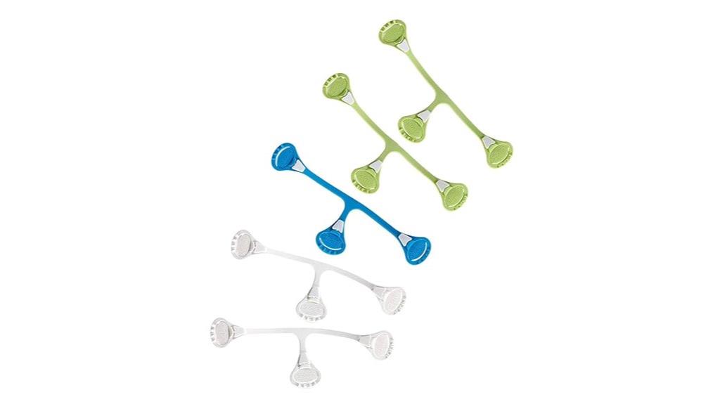 five cloth diaper fasteners