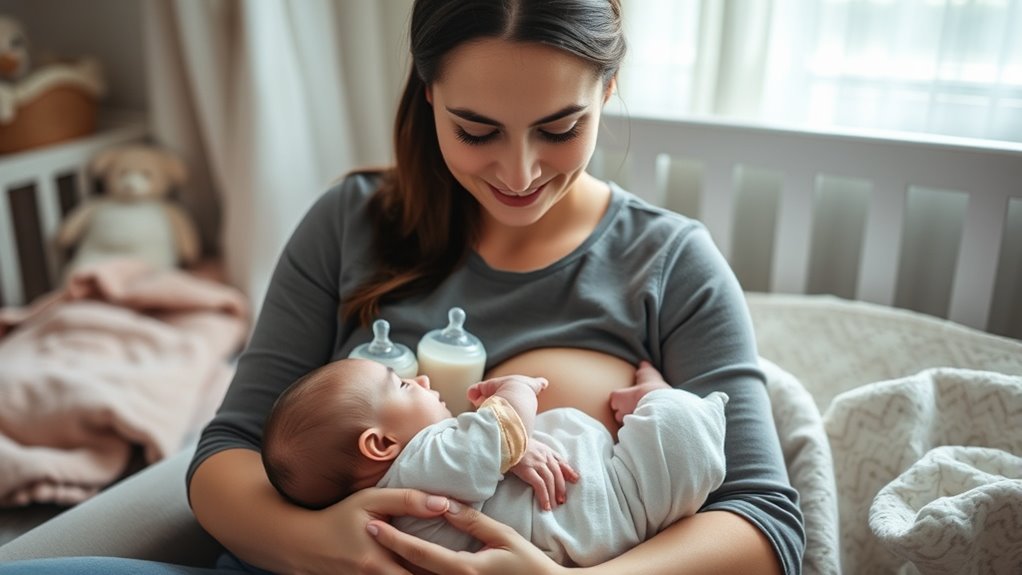 frequent fussy nursing behaviors