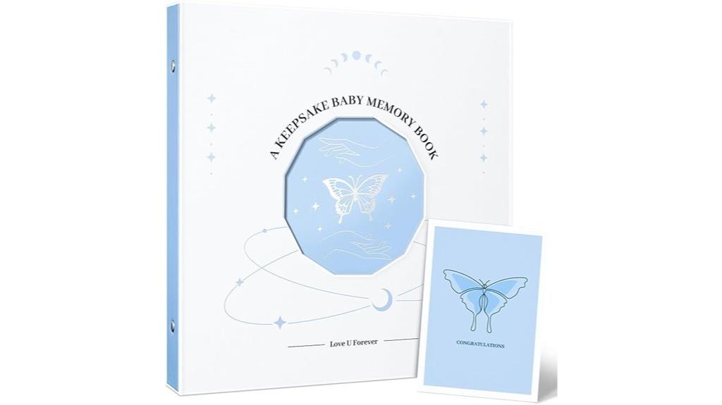 gender neutral baby keepsake album