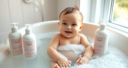 gentle baby bath products