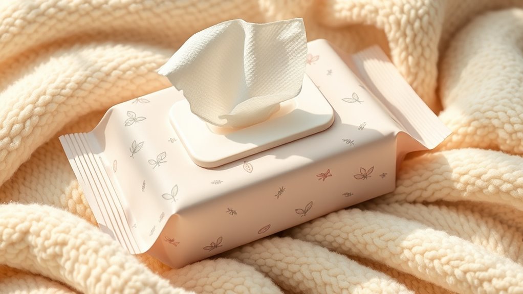 gentle baby safe insect wipes