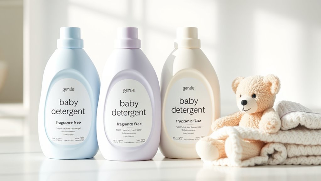 gentle fragrance free baby detergents