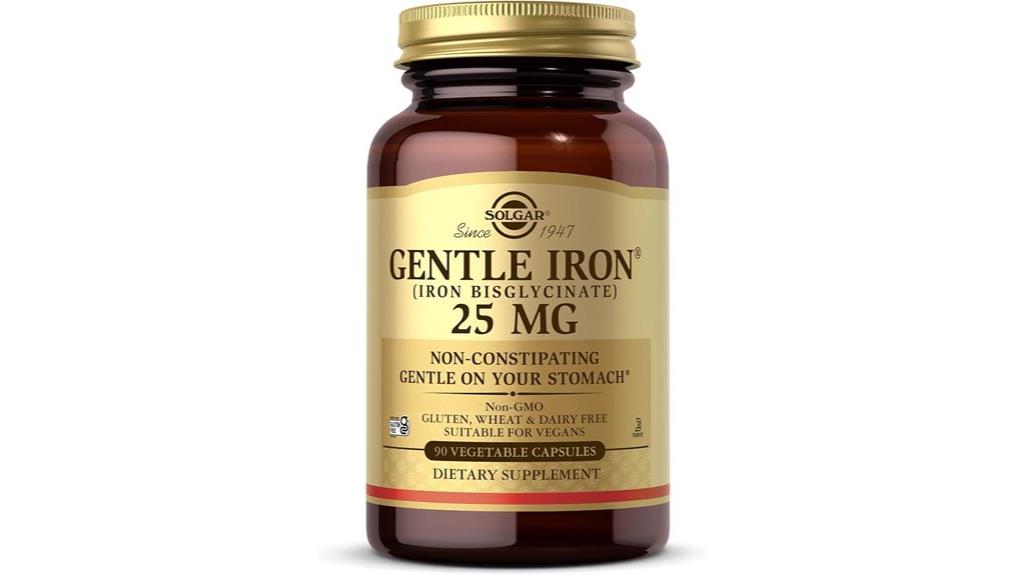 gentle iron bisglycinate capsules