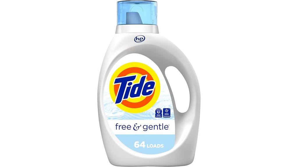 gentle large capacity detergent