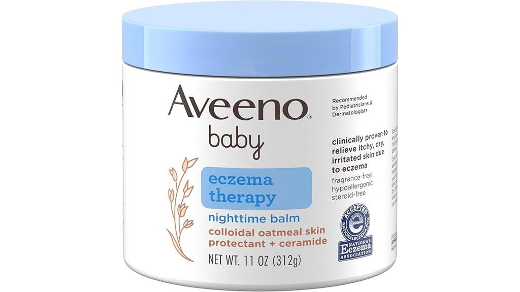 gentle nighttime eczema moisturizer
