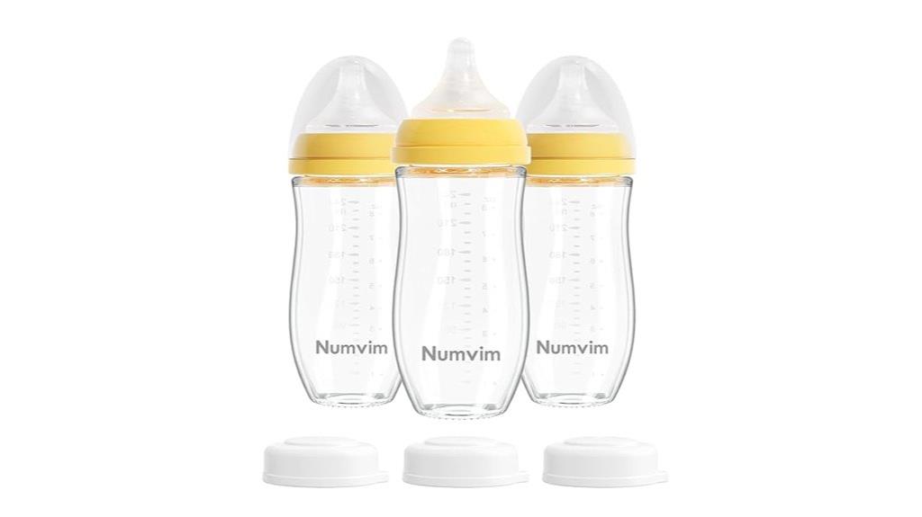 glass baby bottles 3 pack
