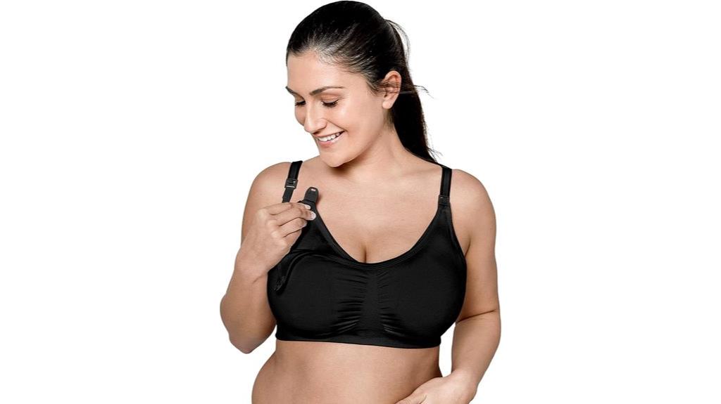 hands free nursing pump bra