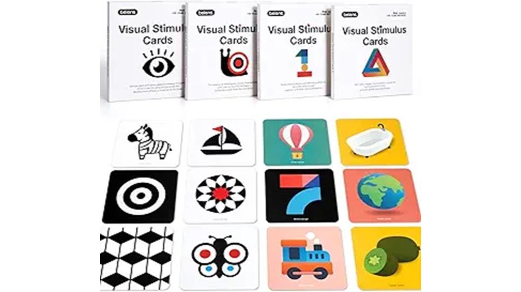 high contrast baby flashcards
