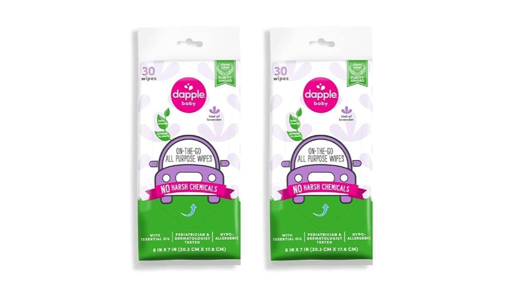 hypoallergenic plant based wipes