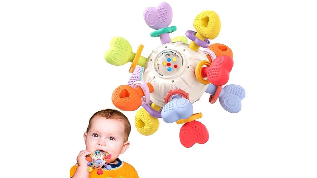 infant bpa free teething toys