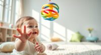 infant focus through tracking