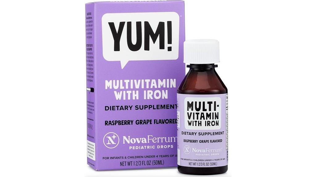 infant kids multivitamin iron