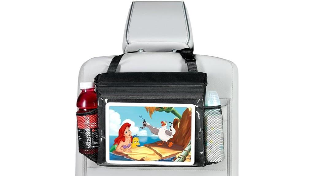 insulated car seat organizer