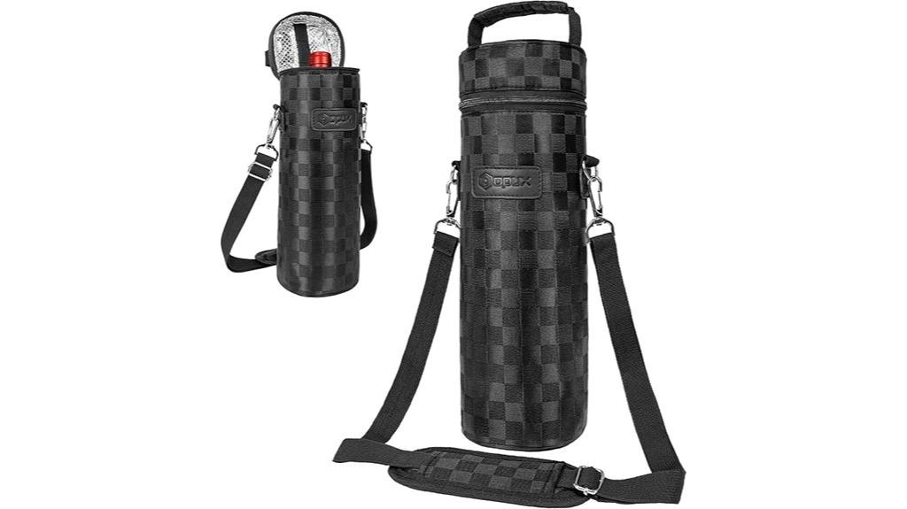 insulated wine carrier tote