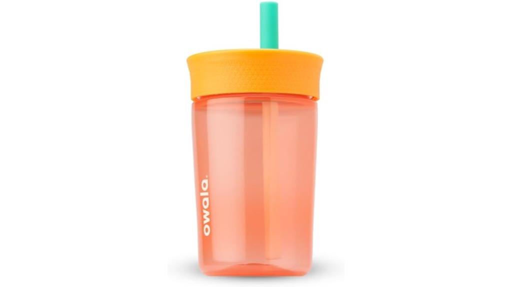 kid friendly spill resistant tumbler