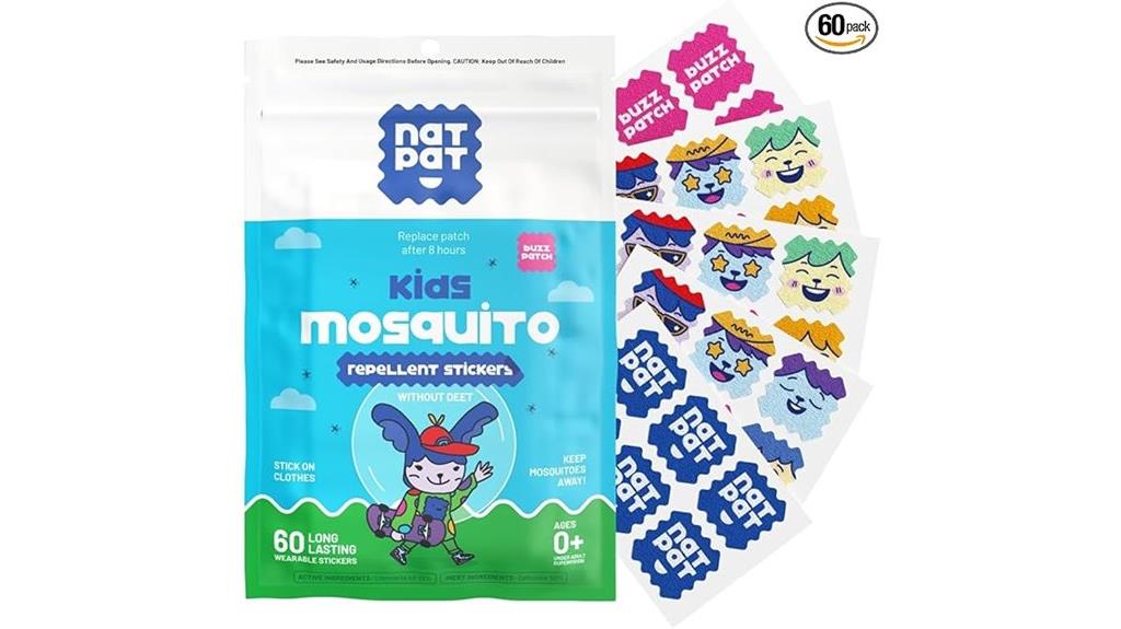 kids mosquito patch pack
