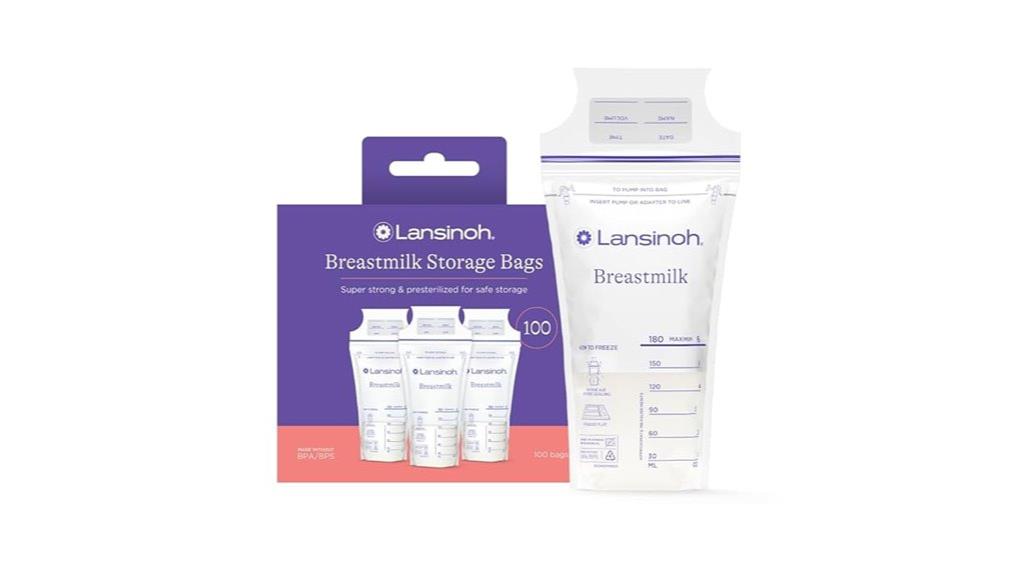 lansinoh breastmilk storage bags
