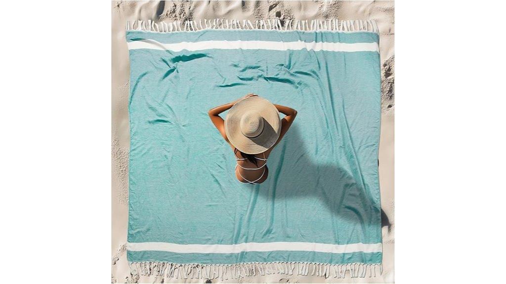 large cotton beach blanket
