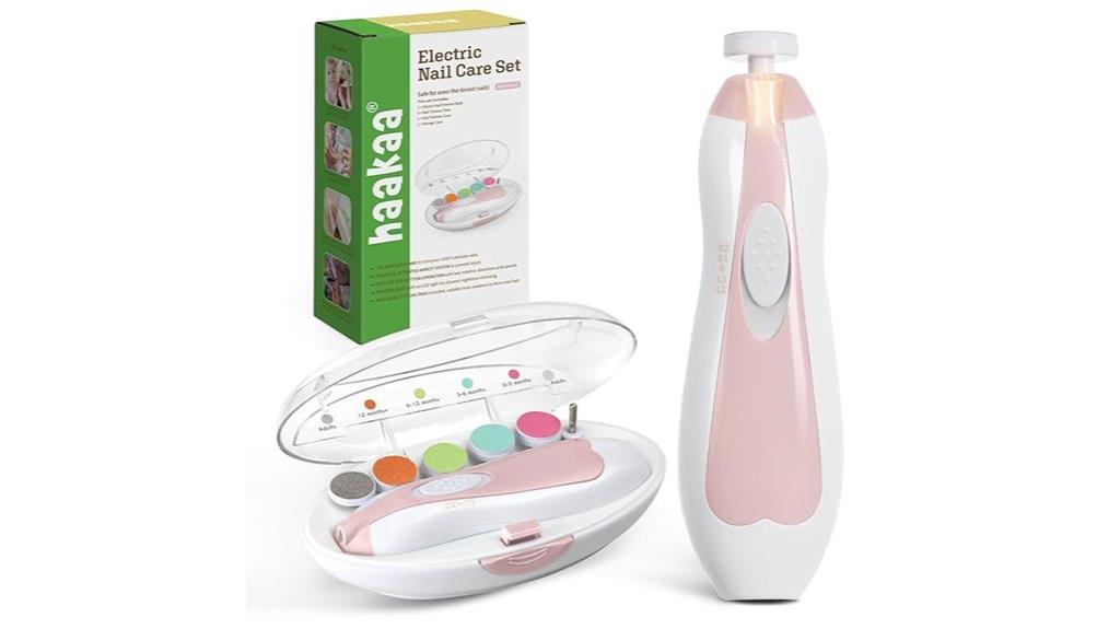 led light baby nail trimmer