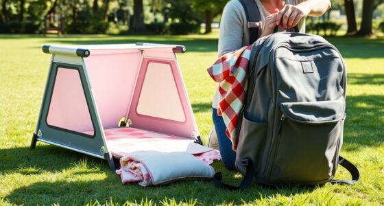 lightweight travel crib options