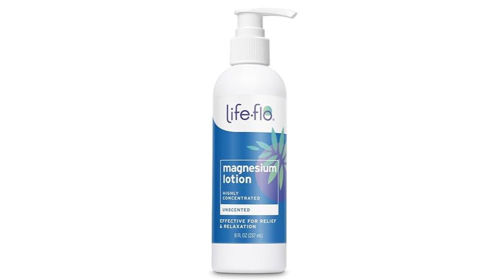 magnesium lotion 8oz bottle