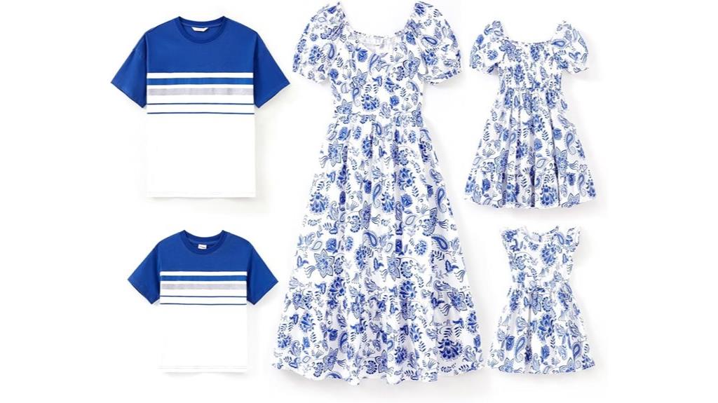 matching summer family outfits